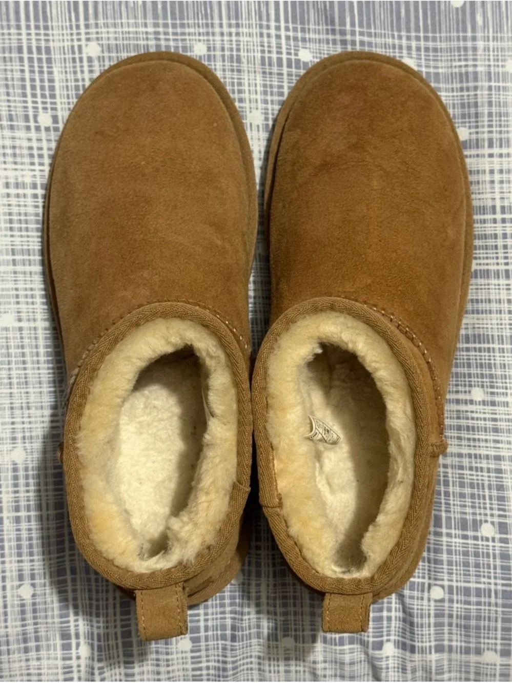 Ugg Classic Ultra Mini Boots Chestnut Size 8 GUC! - Picture 6 of 15